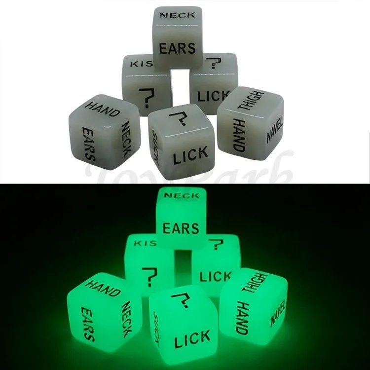 Sex Dice Set Glow Adult Couple Game